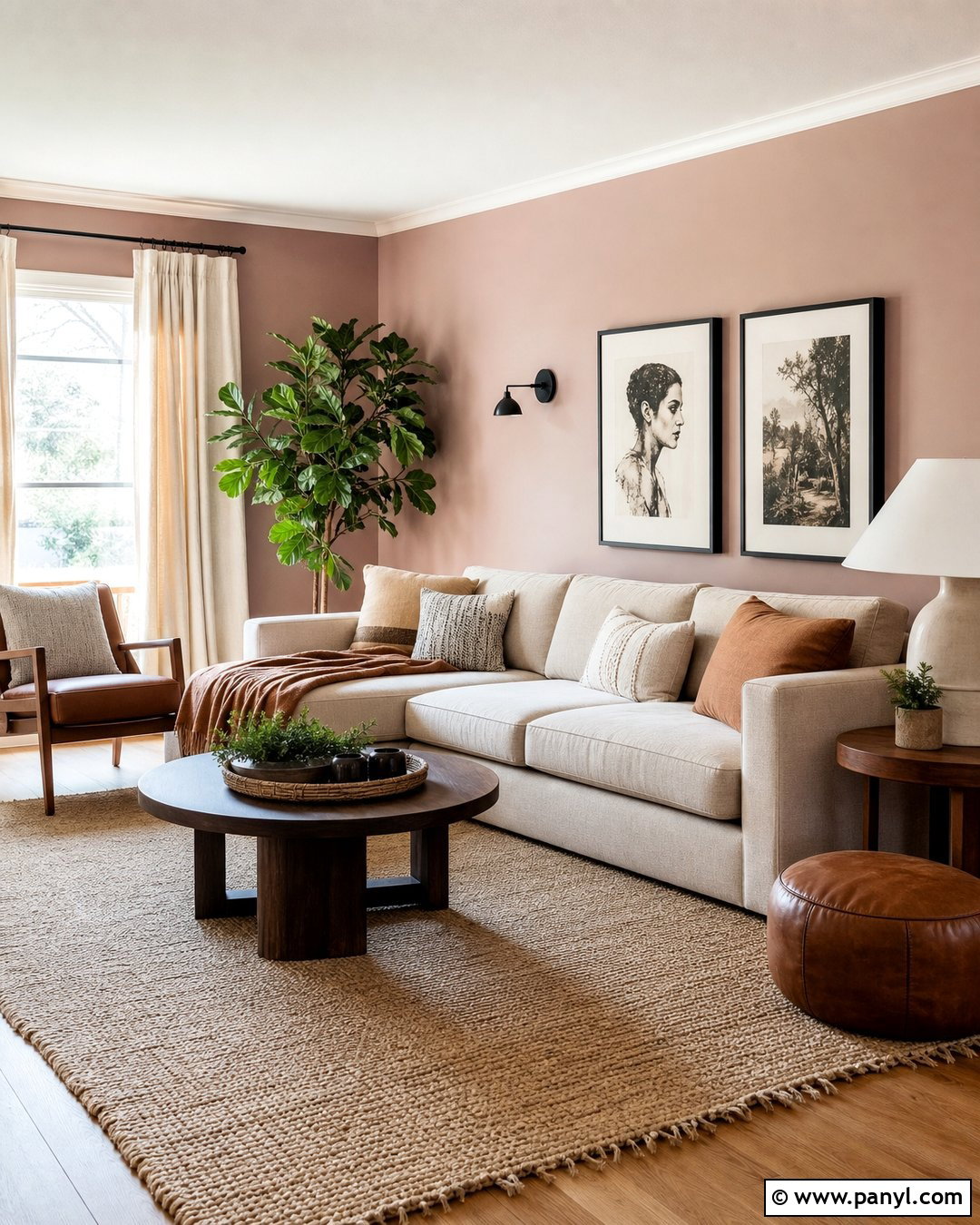 Beige With Pink Walls - 20 Colours That Go With Pink Walls