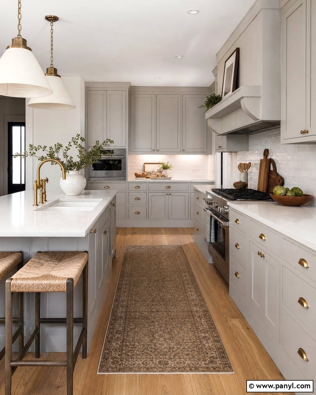 Benjamin Moore Balboa Mist Kitchen Cabinets - 25 Light Grey Kitchen Cabinets Paint Colors