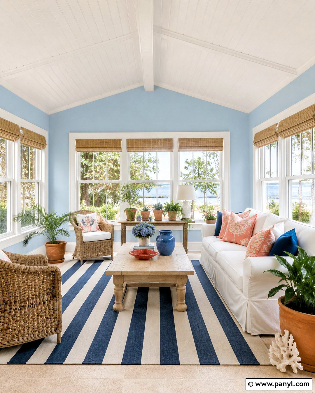 Benjamin Moore Breath Of Fresh Air - 20 coastal blue paint colors