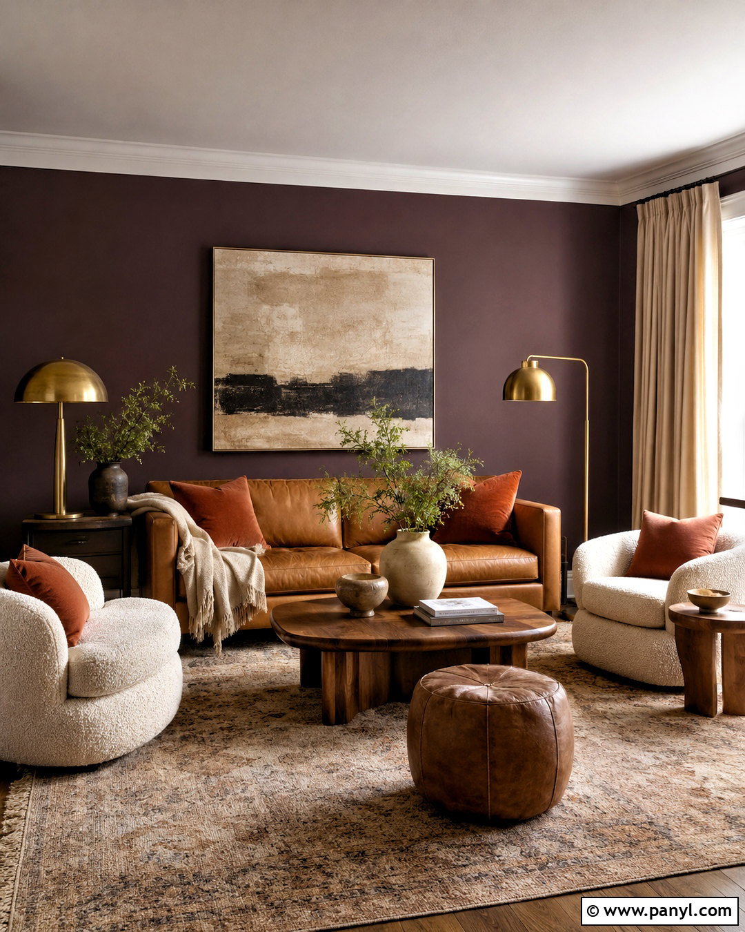 Benjamin Moore Caponata AF-650 - 20 dark purple paint colors