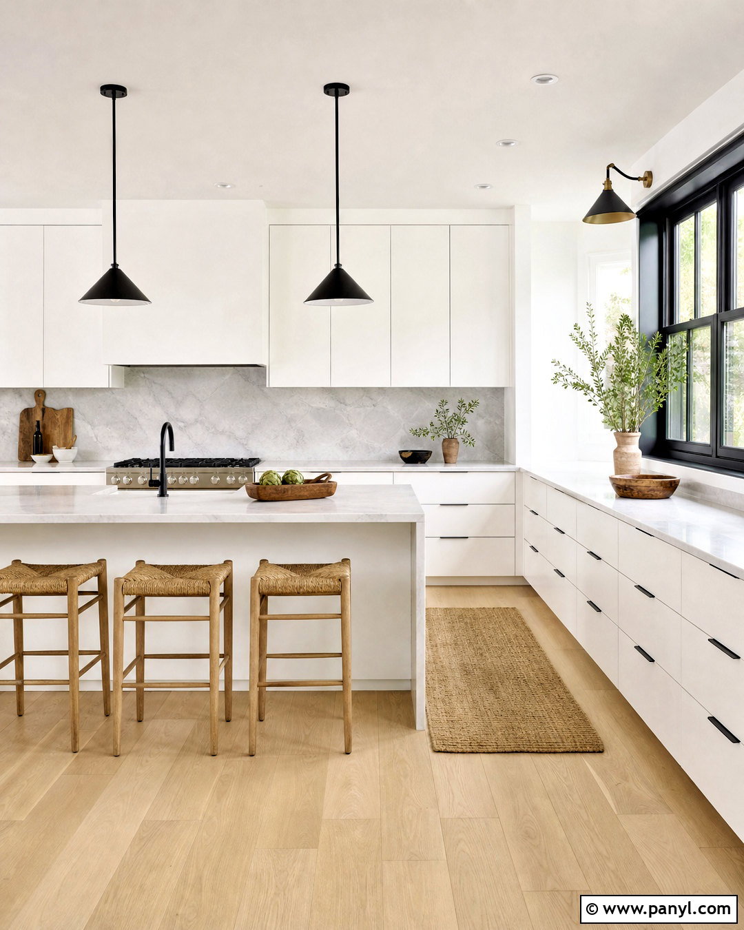 Benjamin Moore Chantilly Lace Kitchen - 20 white kitchen paint colors
