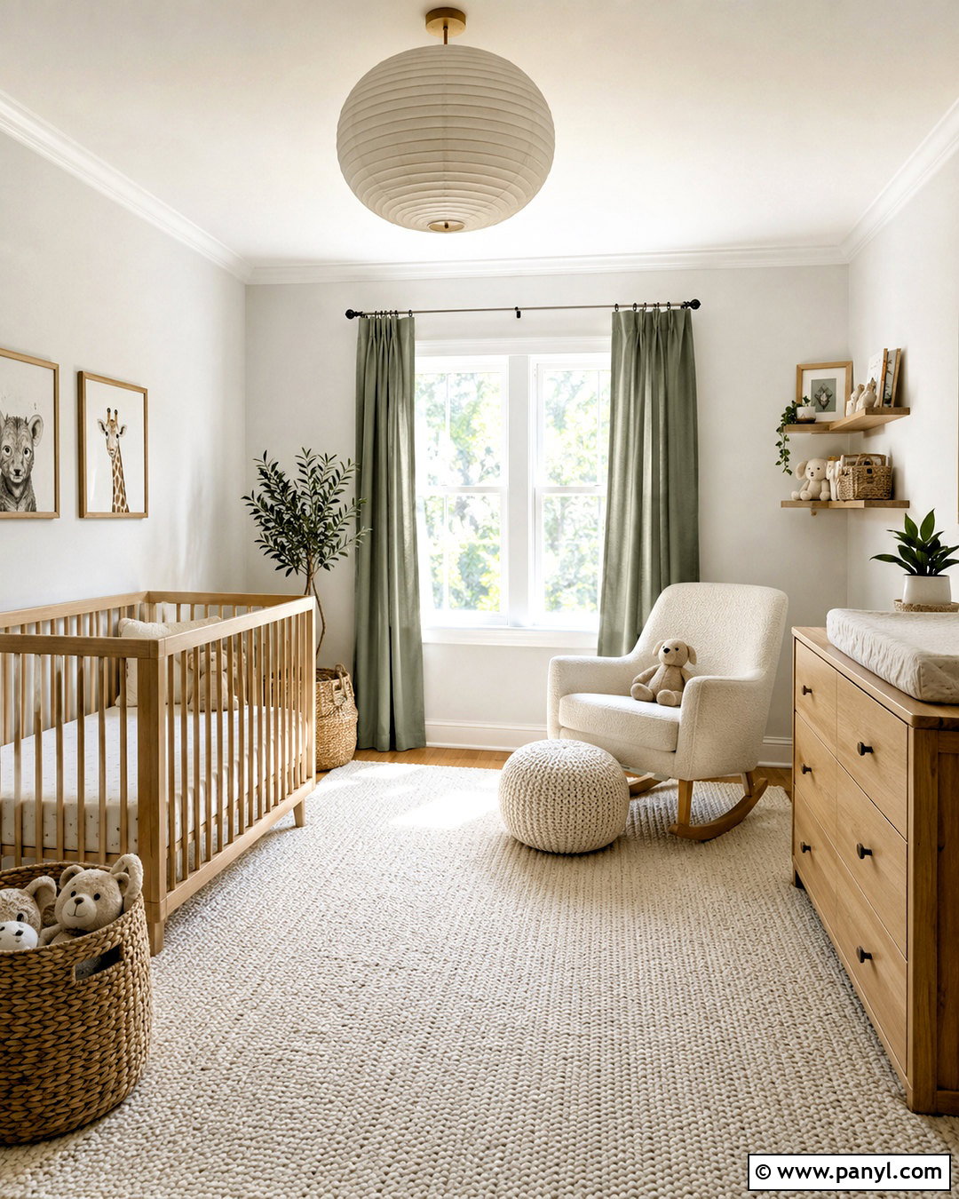 Benjamin Moore Classic Gray Nursery - 20 neutral white paint colors