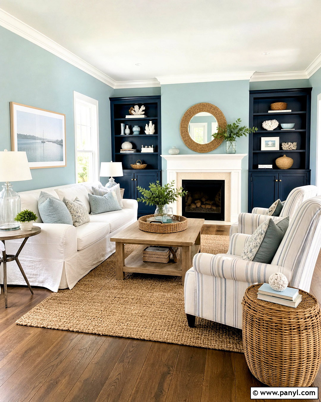 Benjamin Moore Coastal Blue Color Palette - 20 benjamin moore color palette ideas