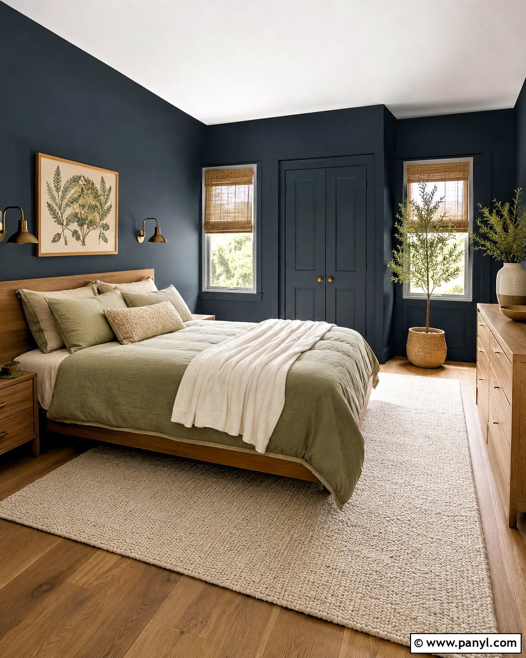 Benjamin Moore Deep Secret - 20 navy blue paint colors