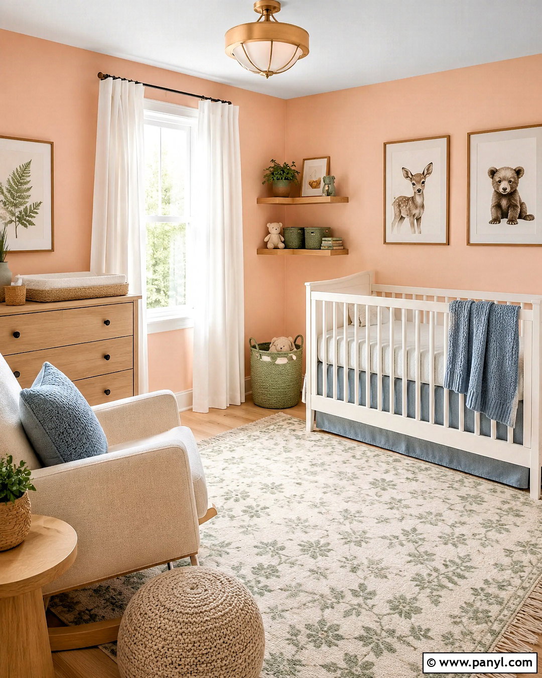 Benjamin Moore Delicate Peach 120 - 20 light orange paint colors