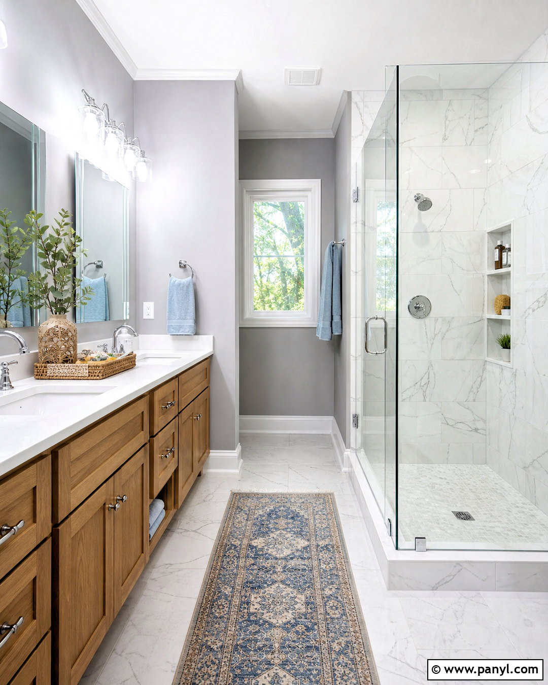 Benjamin Moore Distant Gray Walls - 20 white paint colors for walls