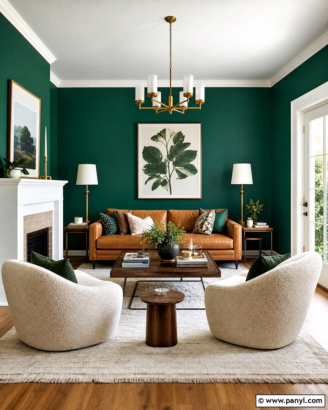 Benjamin Moore Emerald Isle Paint Color - 20 emerald green paint colors