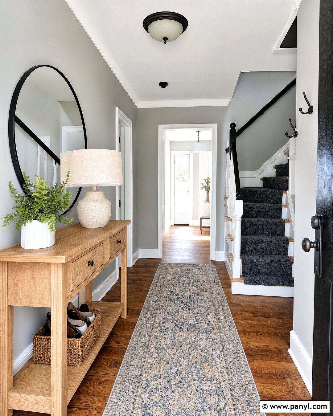 Benjamin Moore Gray Owl Entryway - 20 grey owl benjamin moore ideas