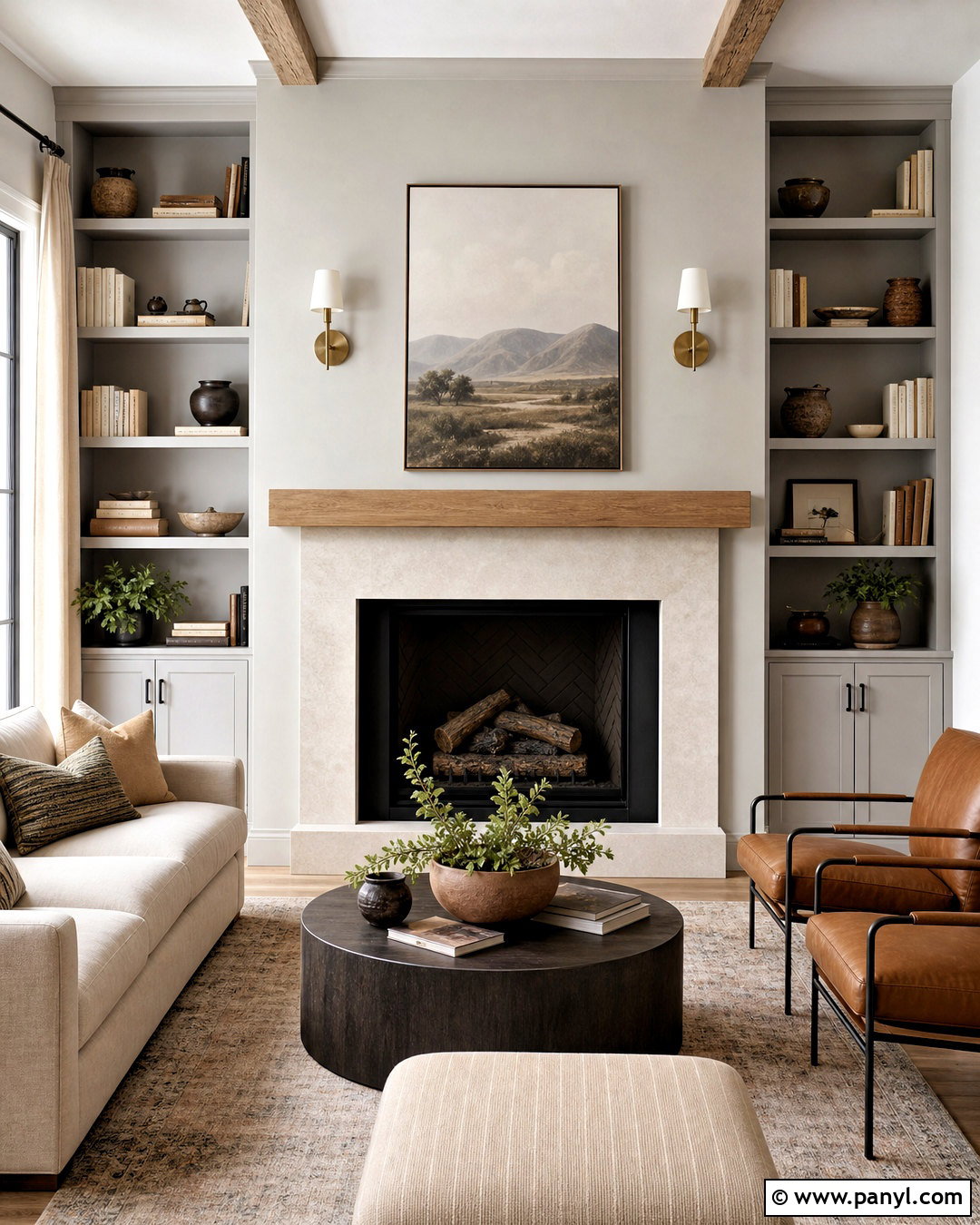 Benjamin Moore Gray Owl Fireplace Wall - 20 grey owl benjamin moore ideas