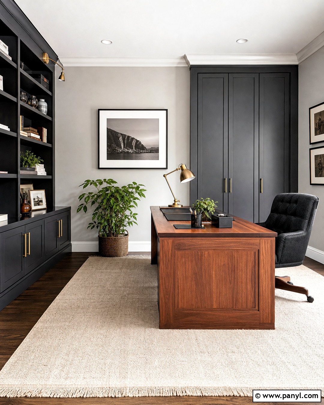 Benjamin Moore Gray Owl Home Office - 20 grey owl benjamin moore ideas
