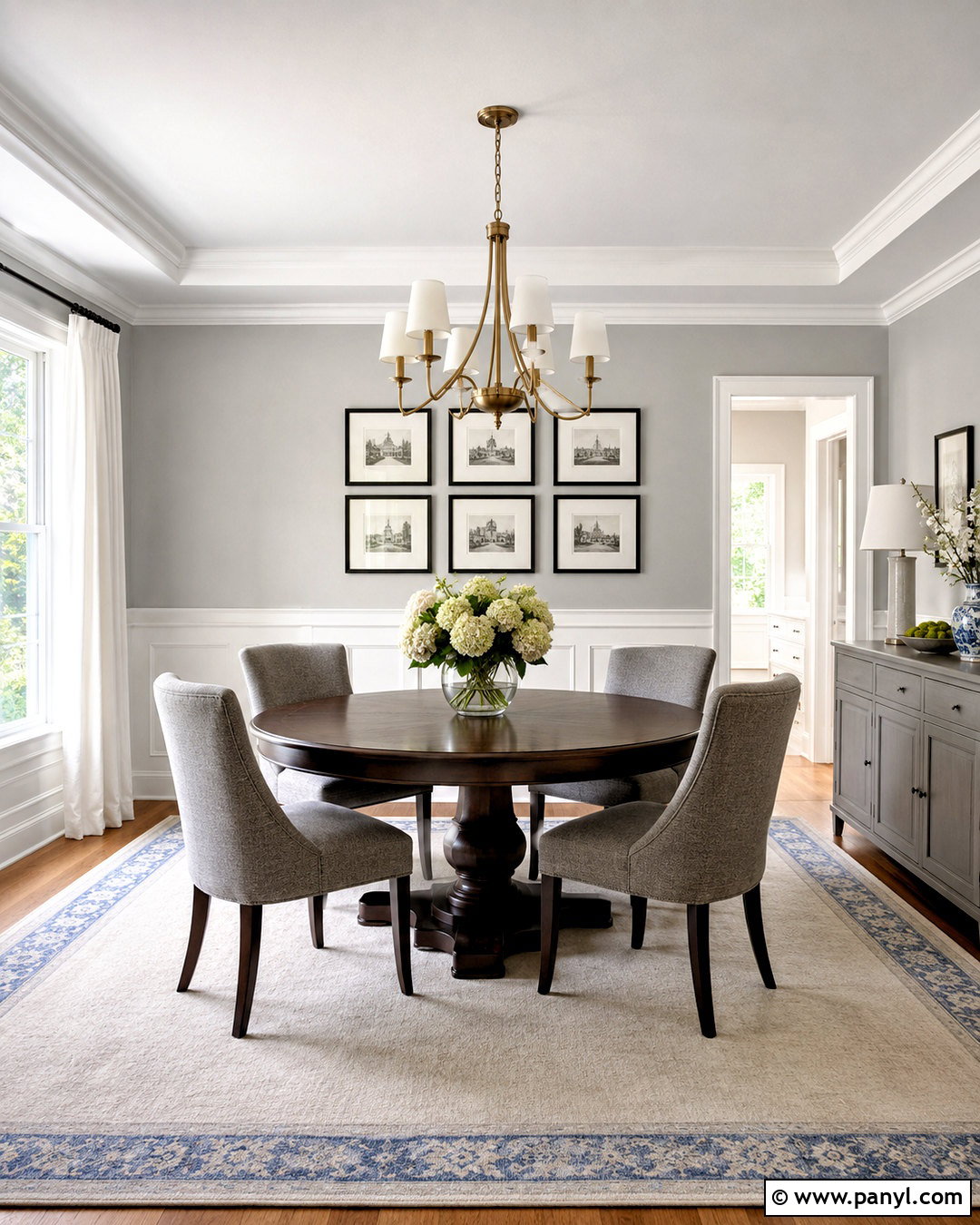Benjamin Moore Gray Owl OC-52 - 20 neutral gray paint colors