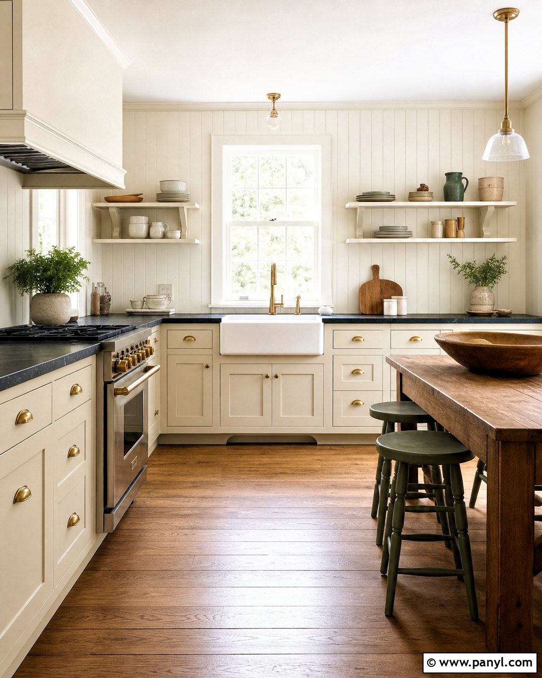 Benjamin Moore Linen White OC-146 Paint Color - 20 warm cream paint colors