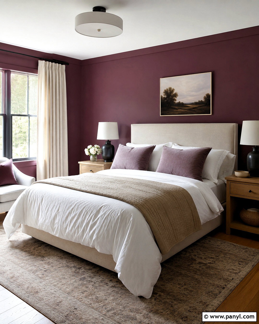 Benjamin Moore Mulberry 2075-20 - 20 dark purple paint colors