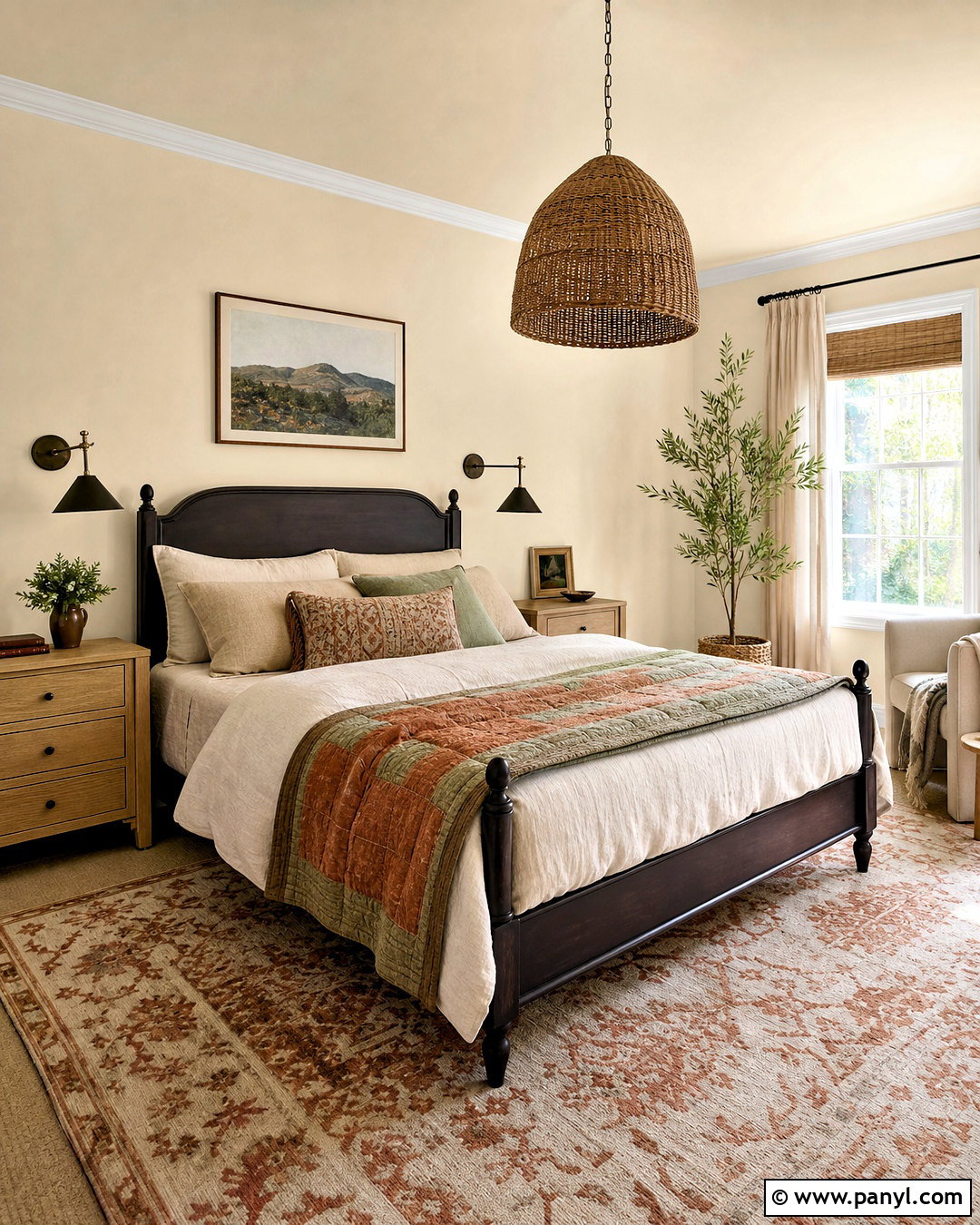 Benjamin Moore Navajo White Paint Color - 20 warm off white paint colors