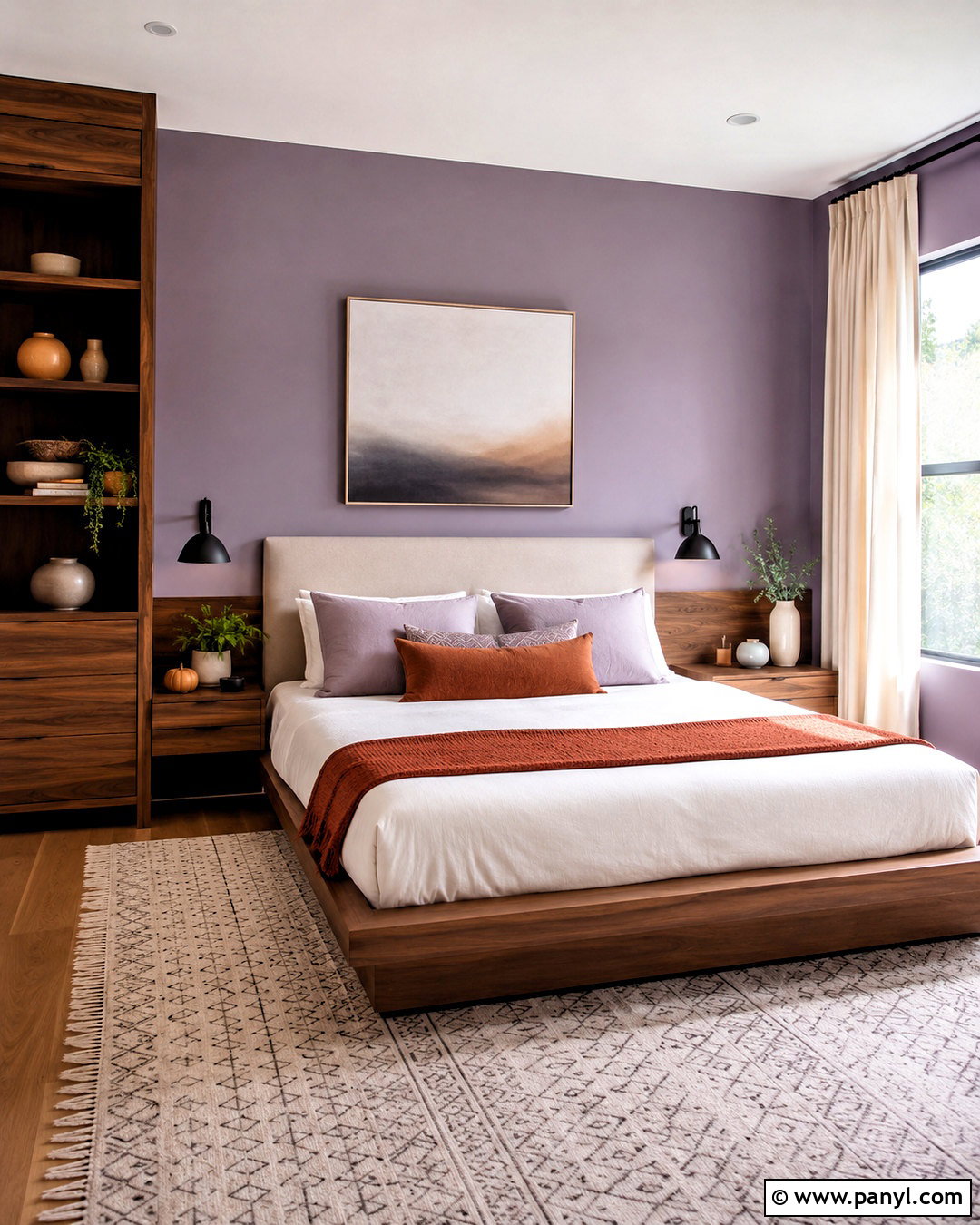 Benjamin Moore New Age 1444 - 20 best purple bedroom paint colors