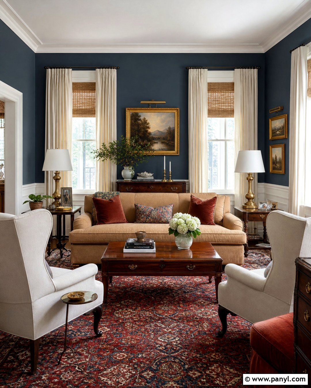 Benjamin Moore Newburyport Blue Living Room - 30 Benjamin Moore Living Room Colors