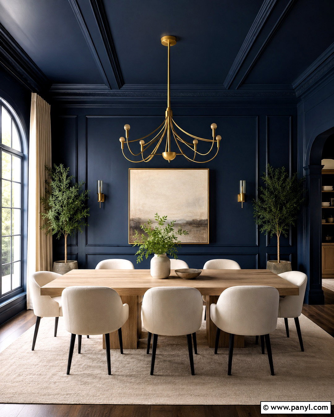 Benjamin Moore North Sea CC-932 - 20 navy blue paint colors
