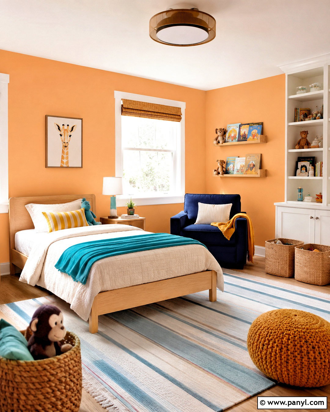 Benjamin Moore Orange Creamsicle 059 - 20 light orange paint colors