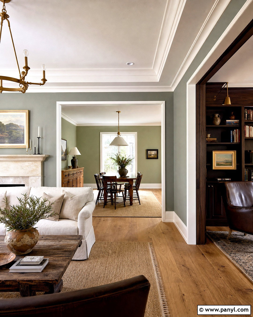 Benjamin Moore Paris Rain And Gloucester Sage Color Scheme - 20 benjamin moore whole house color scheme ideas