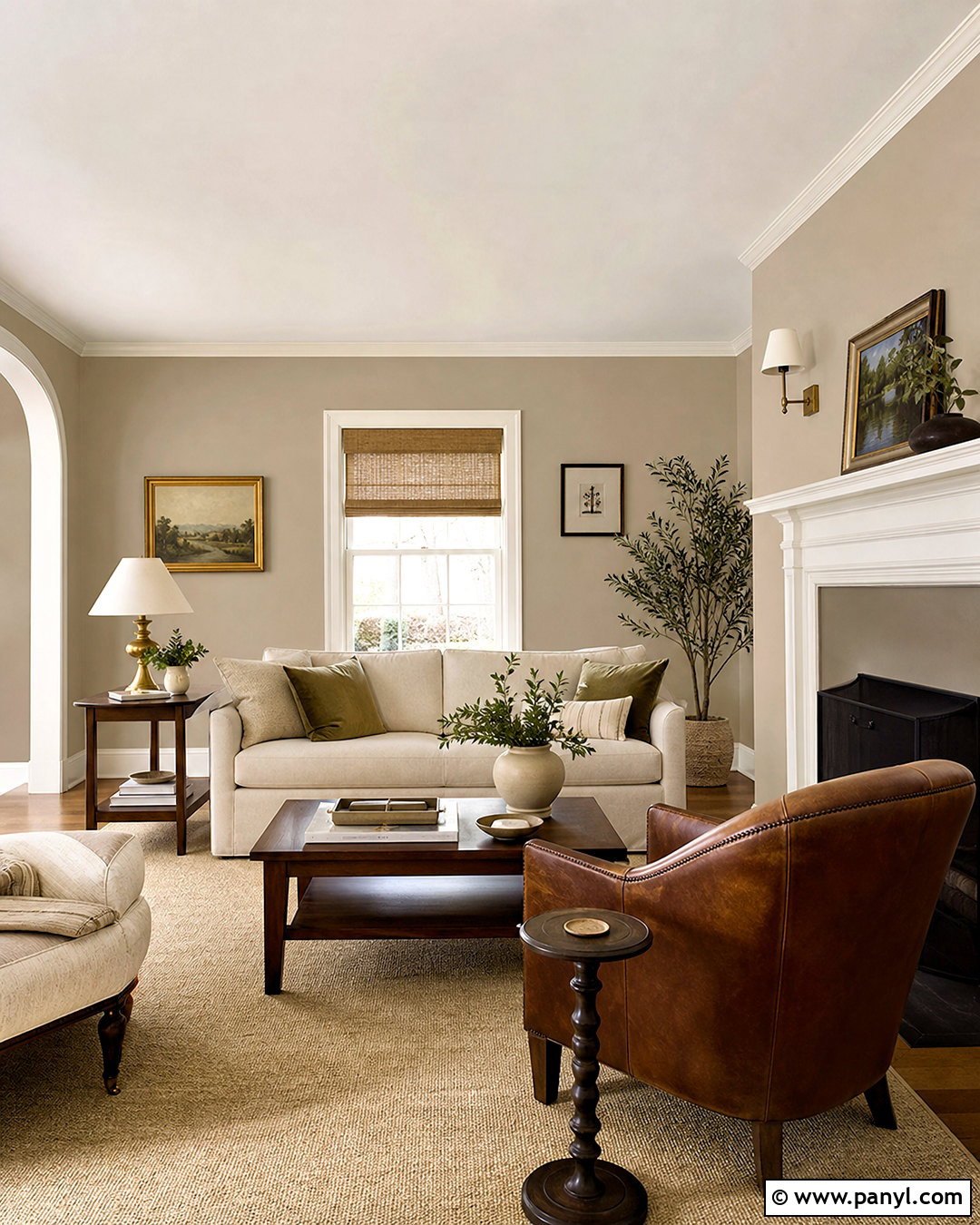 Benjamin Moore Pashmina Taupe - 20 taupe paint colors