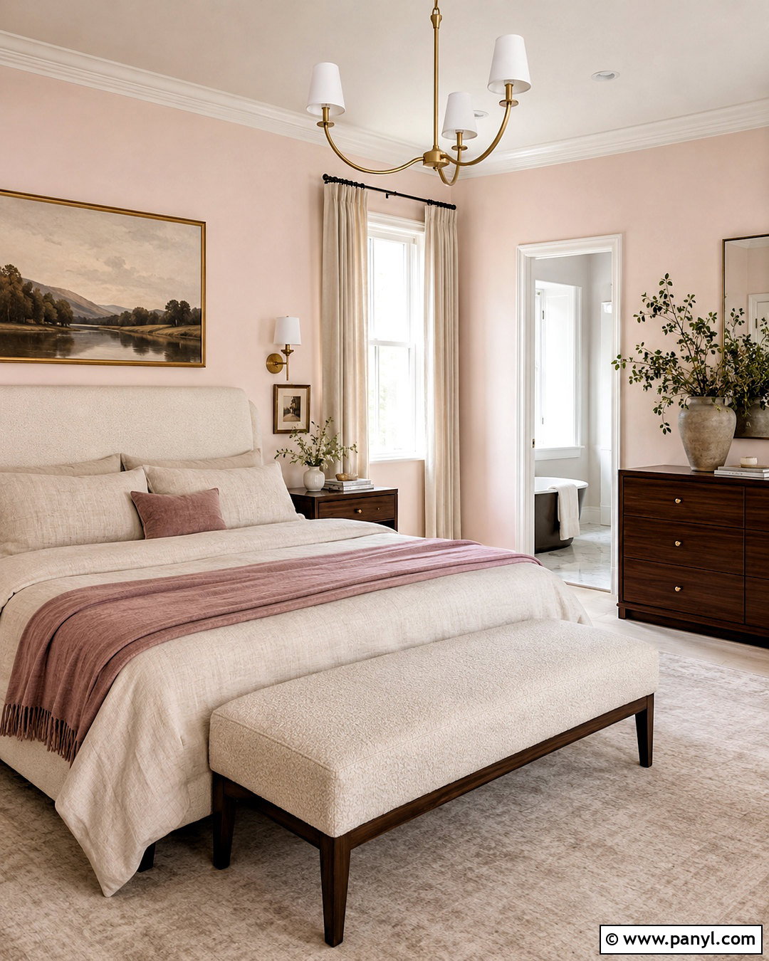 Benjamin Moore Pink Damask Bedroom Walls - 20 light pink bedroom walls paint colors