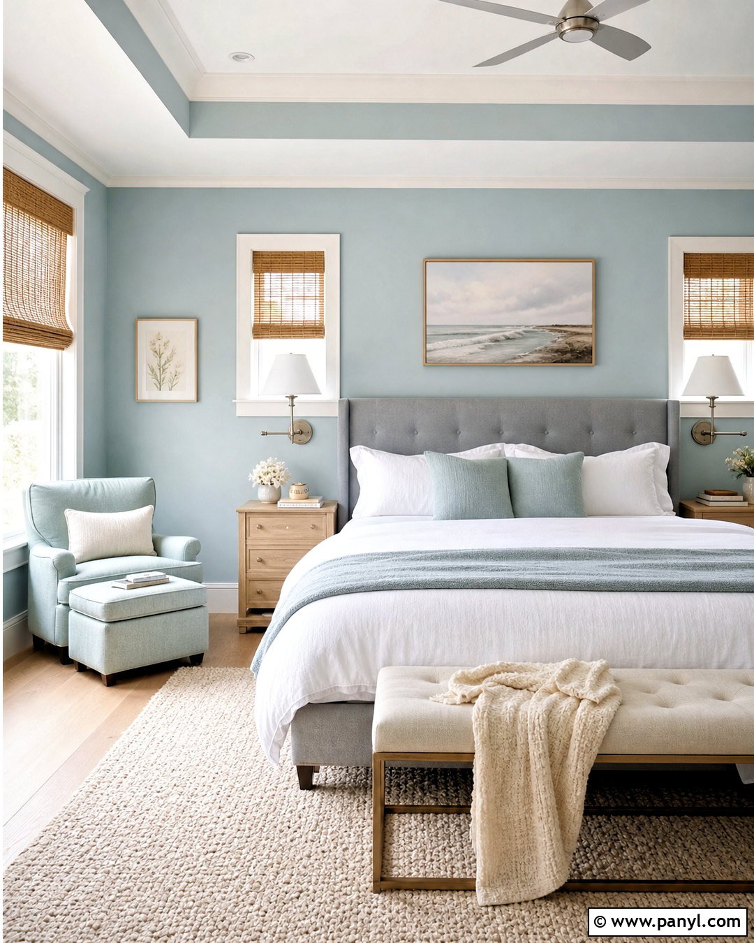 Benjamin Moore Quiet Blue Color Palette - 20 benjamin moore color palette ideas