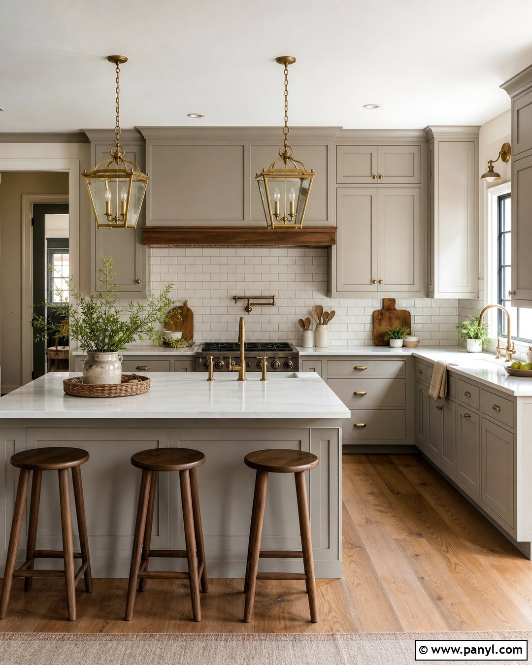 Benjamin Moore Revere Pewter Kitchen Cabinets - 25 Light Grey Kitchen Cabinets Paint Colors
