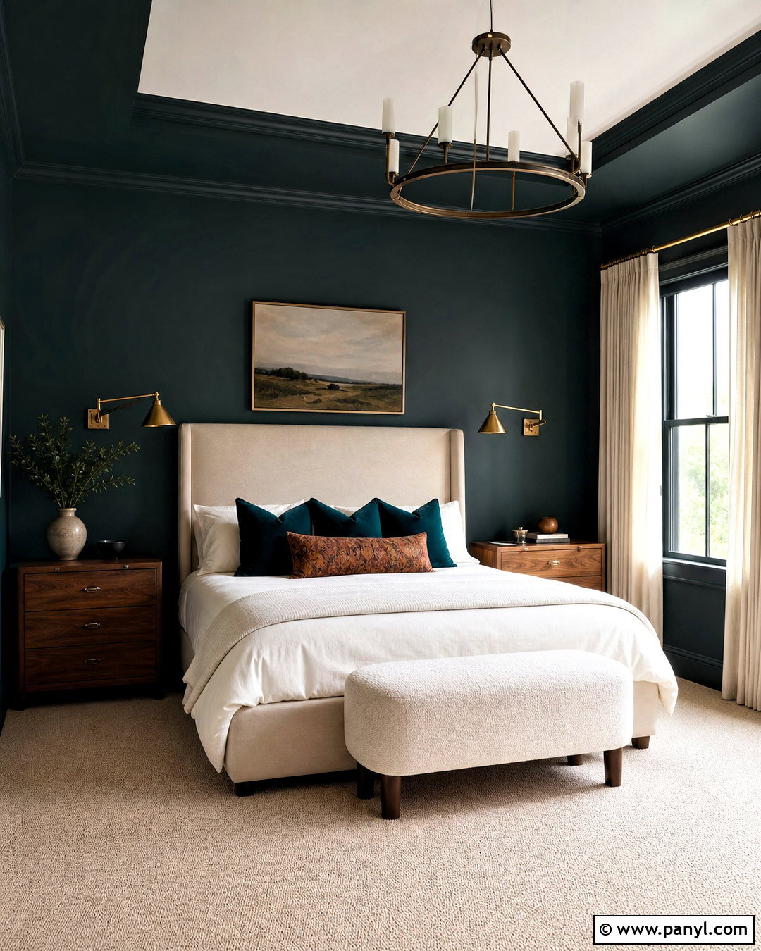 Benjamin Moore Salamander Bedroom - 20 moody green paint colors