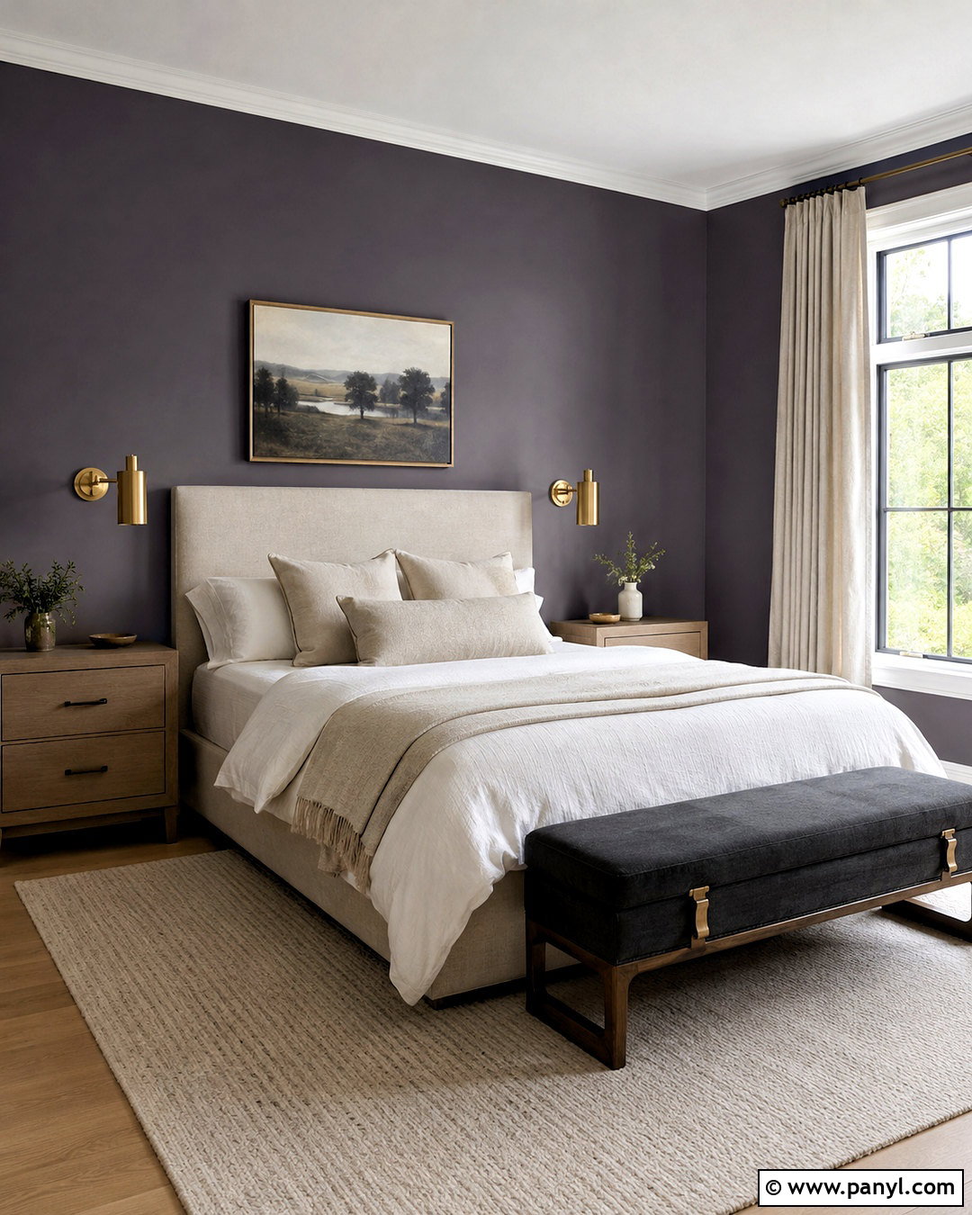 Benjamin Moore Shadow 2117-30 - 20 dark purple paint colors