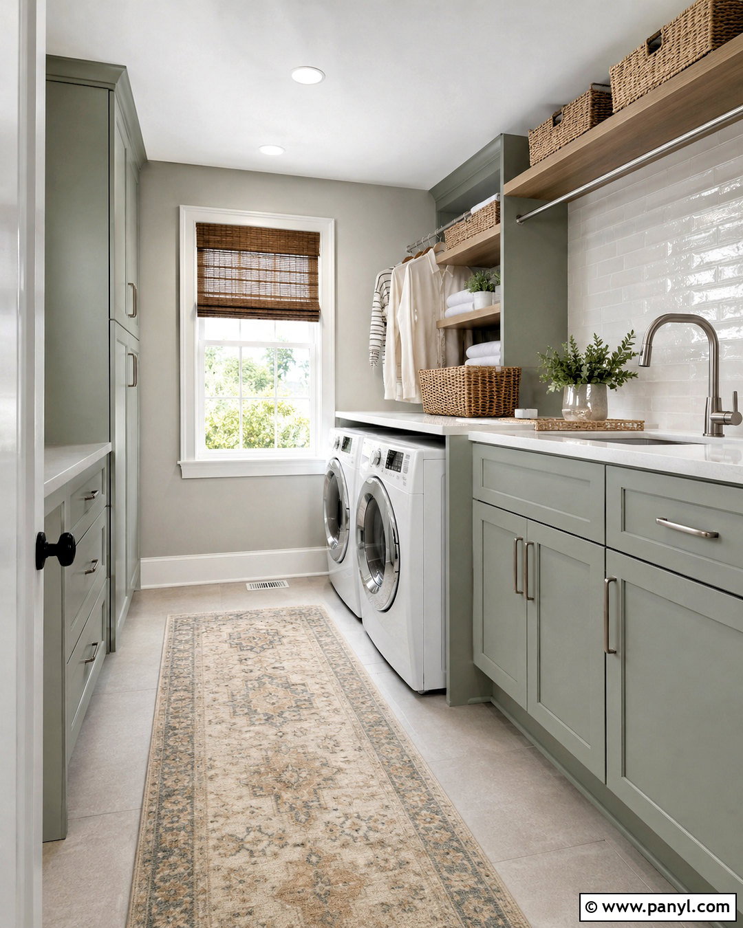 Benjamin Moore Silver Sage Paint Color - 20 neutral green paint colors