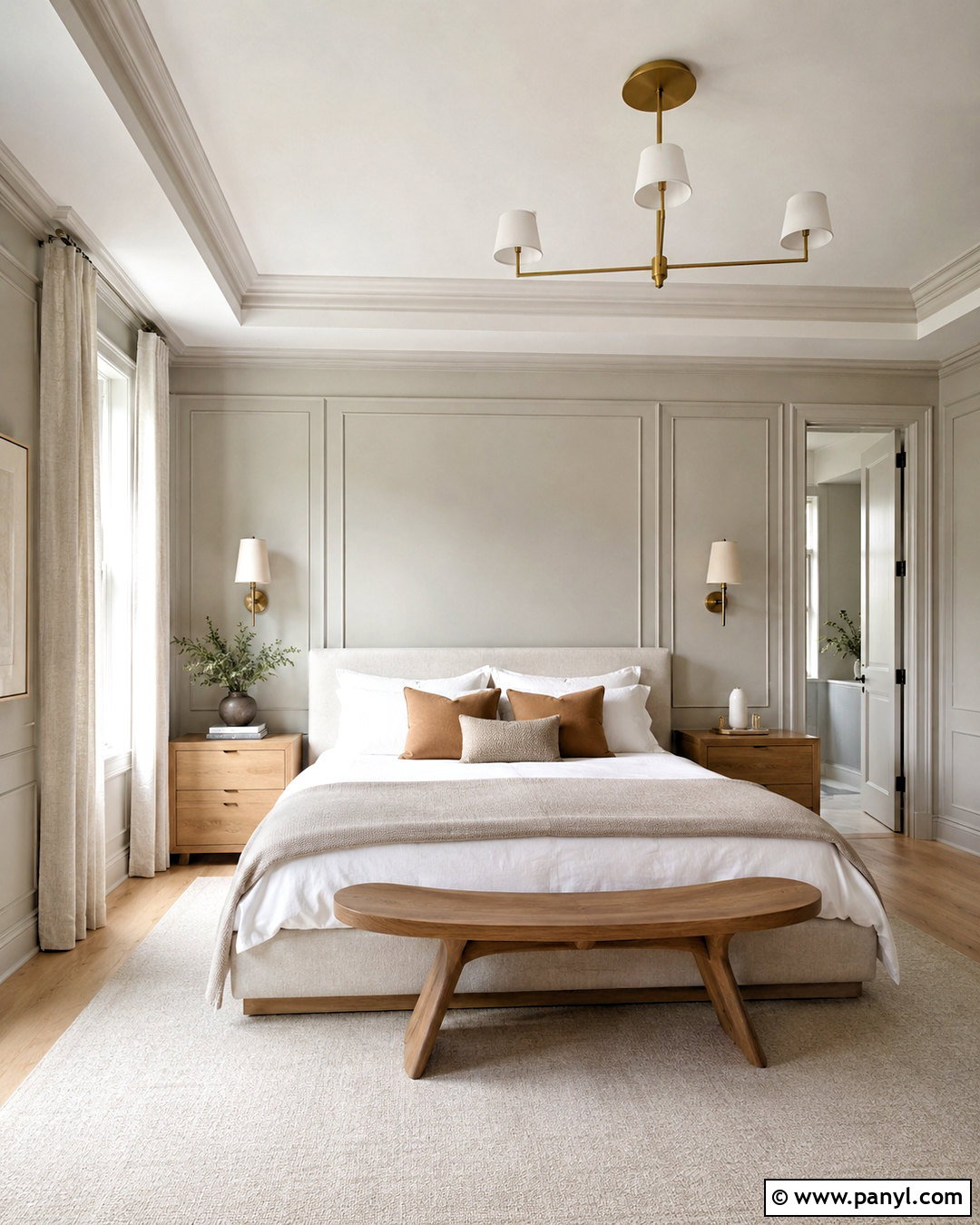 Benjamin Moore Silver Satin OC-26 - 20 neutral gray paint colors