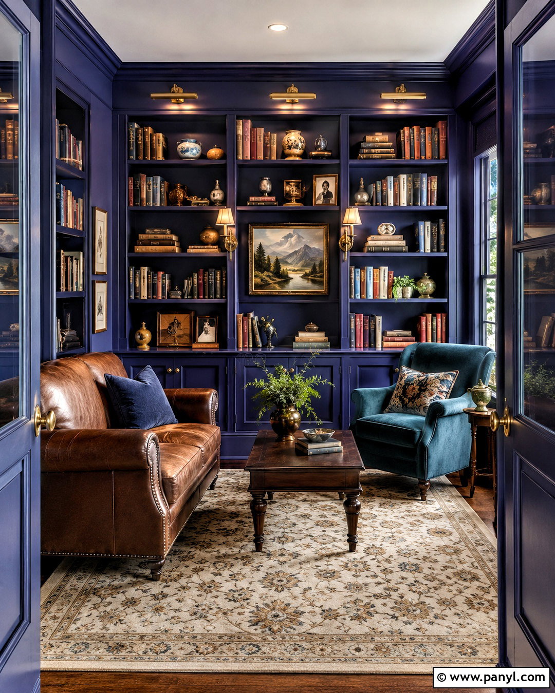 Benjamin Moore Starry Night Blue 2067-20 - 20 dark purple paint colors