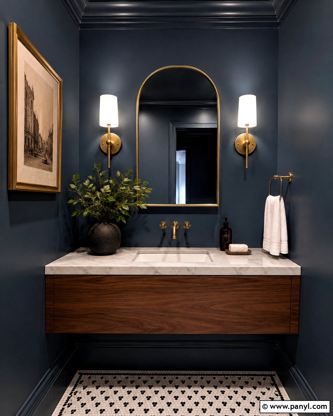 Benjamin Moore Stonecutter - 20 navy blue paint colors