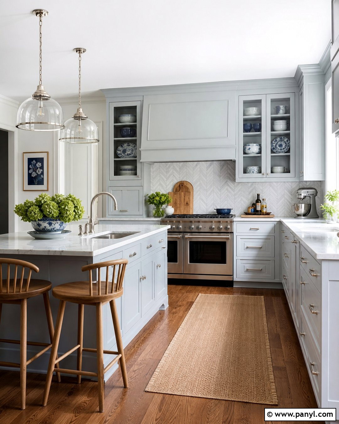 Benjamin Moore Stonington Gray Kitchen Cabinets - 25 Light Grey Kitchen Cabinets Paint Colors