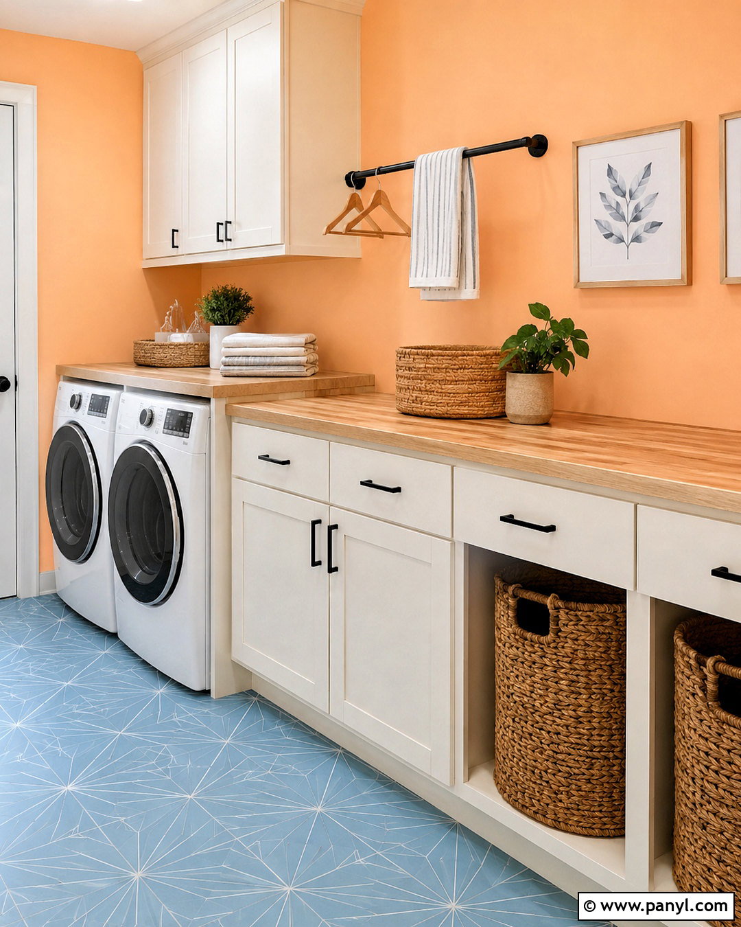 Benjamin Moore Tangerine Mist 129 - 20 light orange paint colors