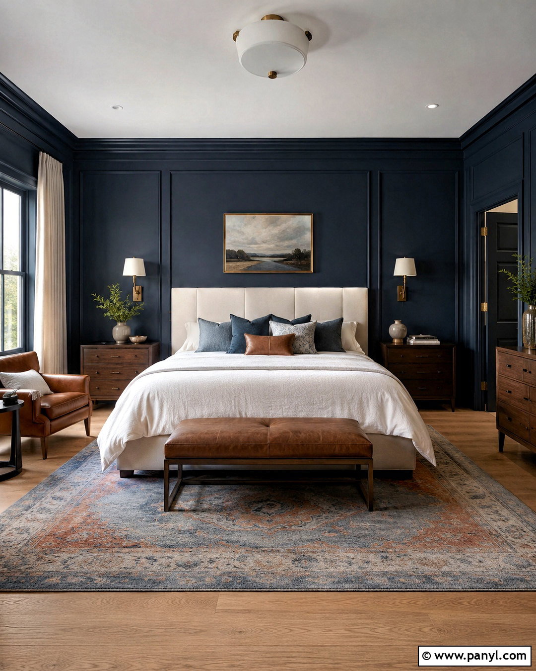 Benjamin Moore Three-Piece Suit 2062-10 - 20 navy blue paint colors