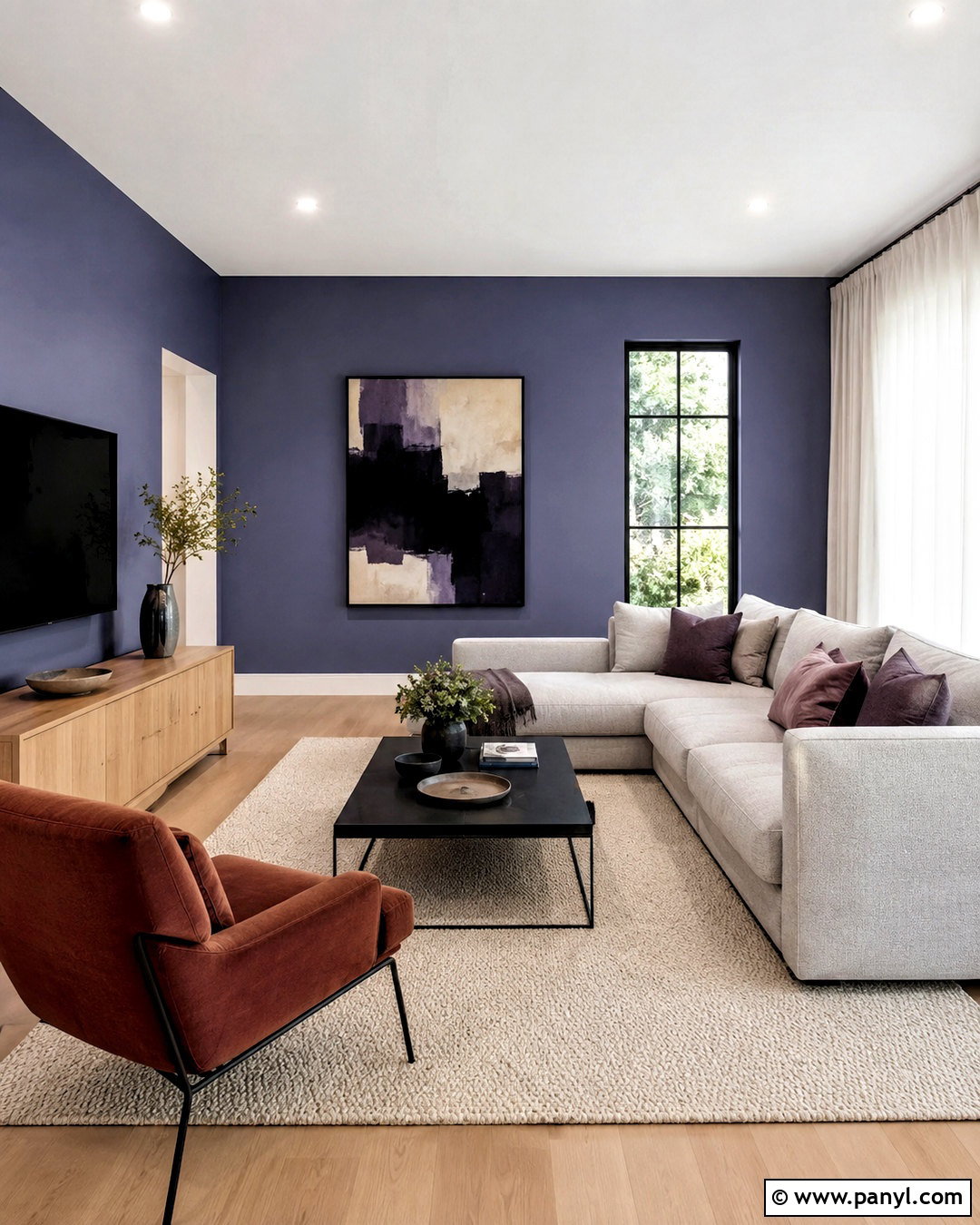 Benjamin Moore Twilight Blue 2067-30 - 20 dark purple paint colors