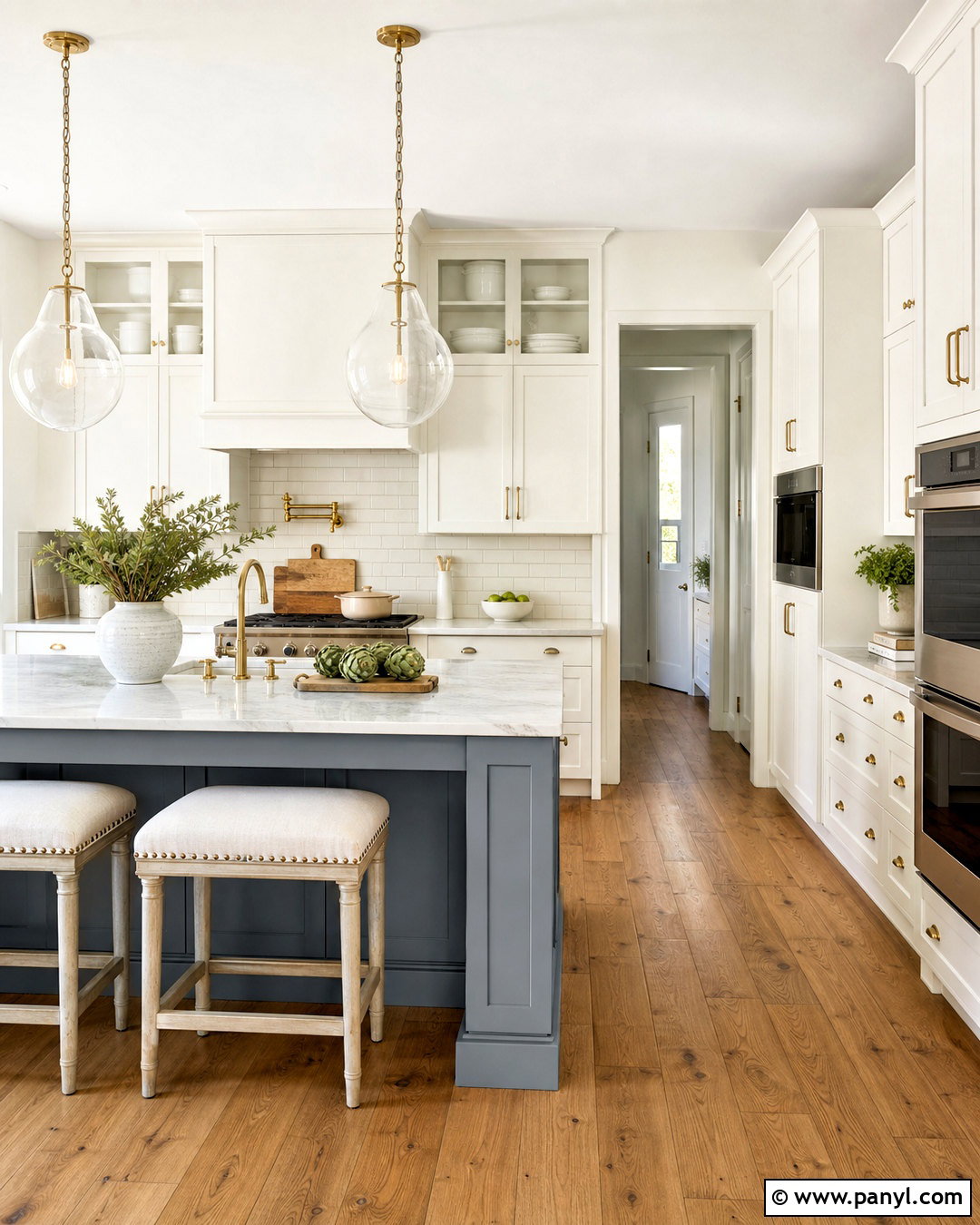 Benjamin Moore White Dove Kitchen - 20 white kitchen paint colors