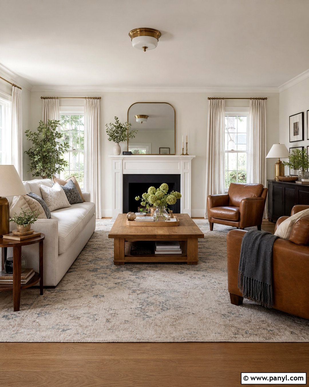 Benjamin Moore White Dove OC-17 Paint Color - 25 Best Creamy White Paint Color For Walls