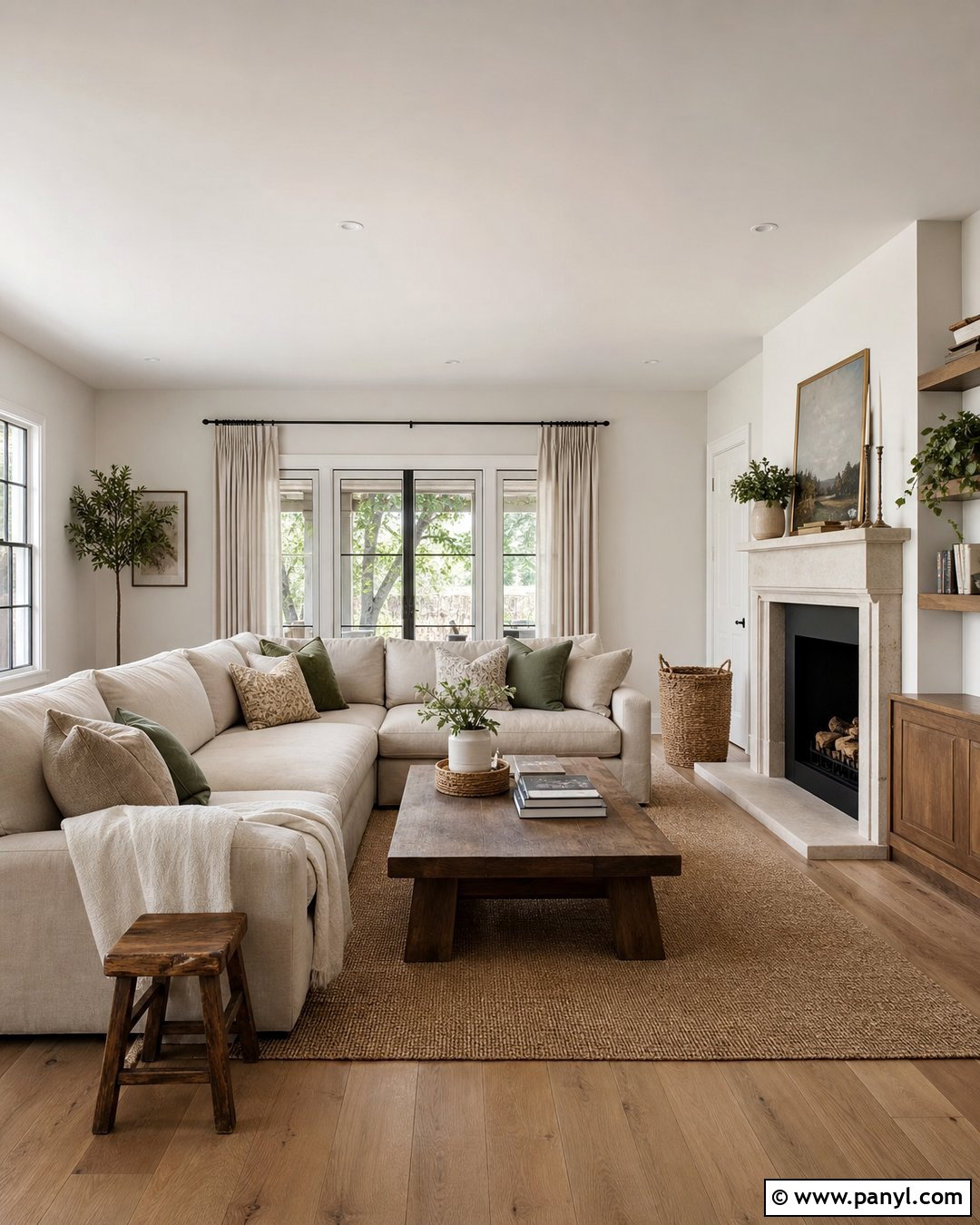 Benjamin Moore White Dove OC-17 - 35 popular white paint colors for walls