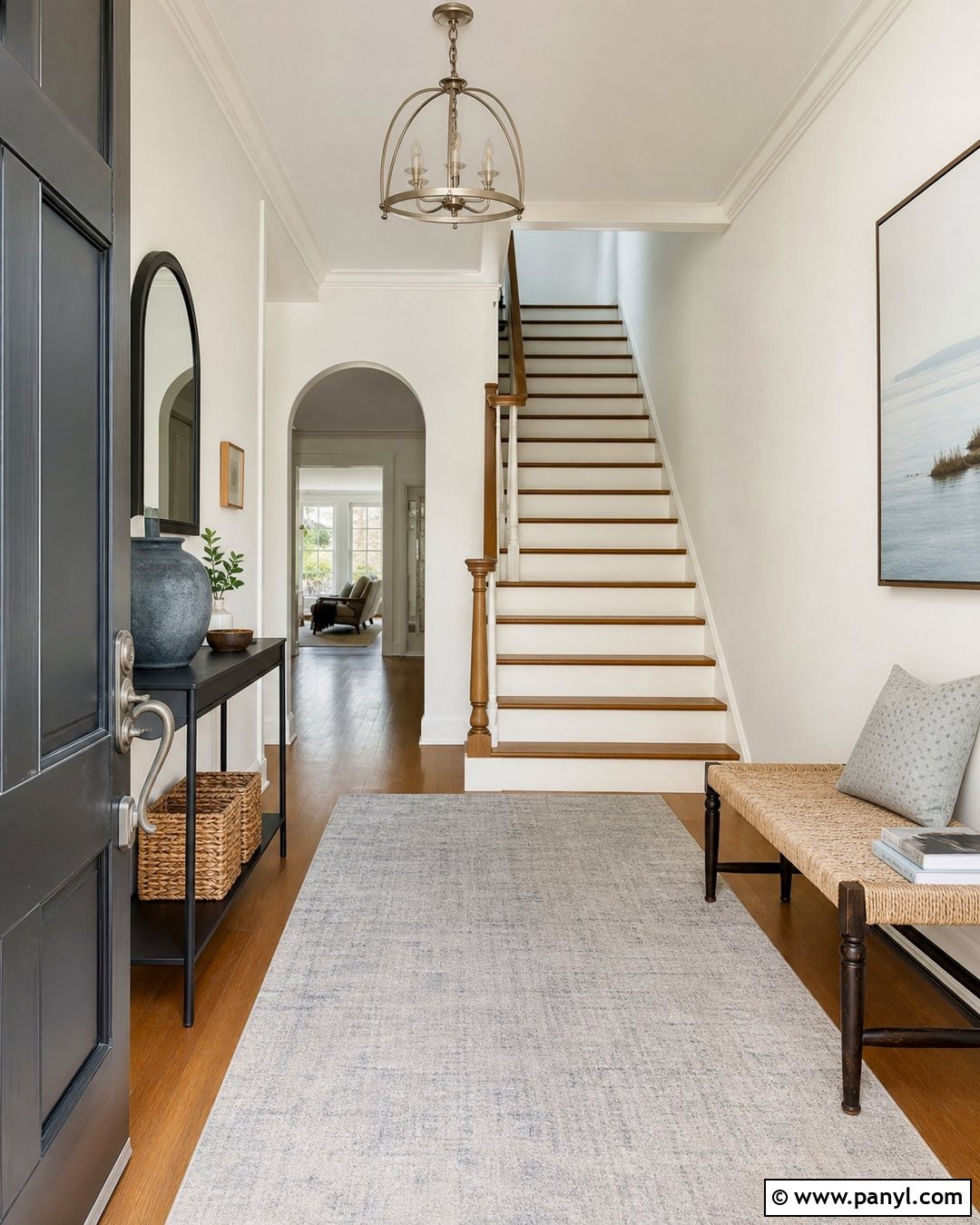 Benjamin Moore White Heron OC-57 - 35 popular white paint colors for walls
