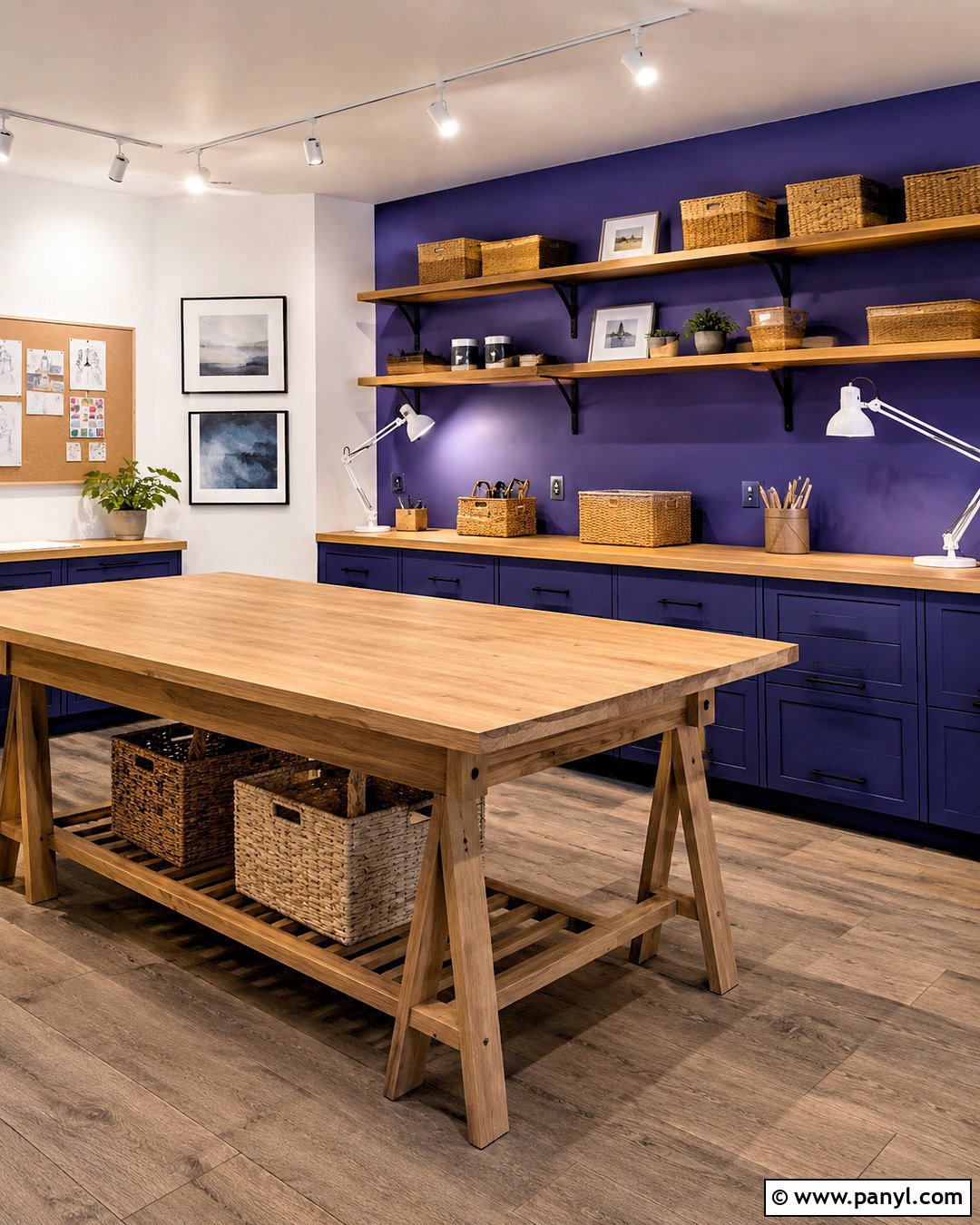Benjamin Moore Wizard CC-966 - 20 dark purple paint colors