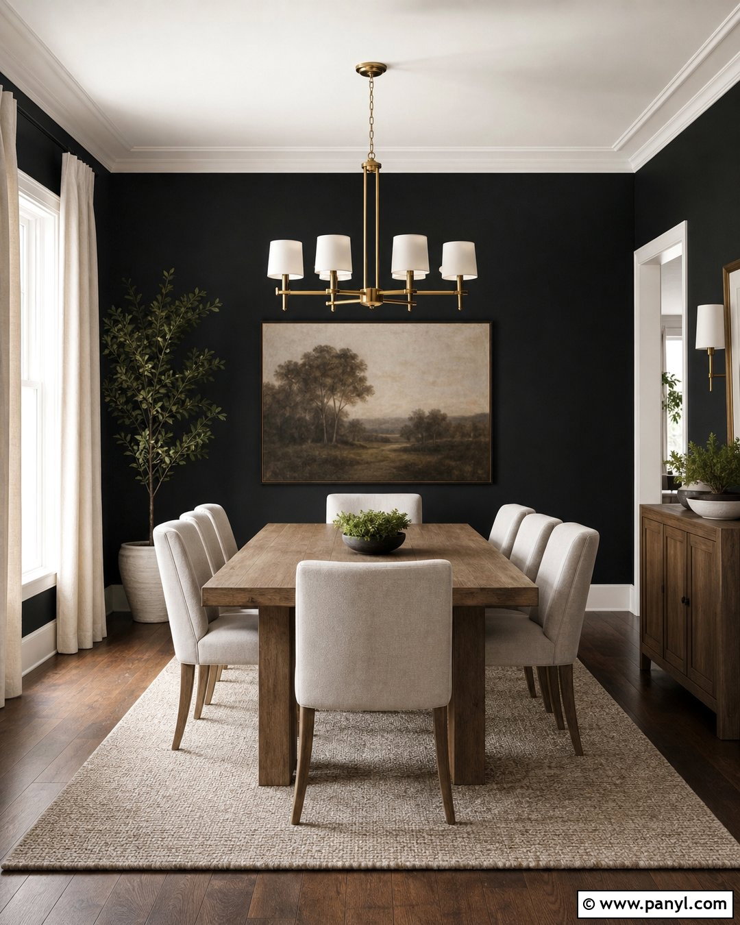 Benjamin Moore Wrought Iron Black Paint - 20 Best Black Paint For Interior Walls