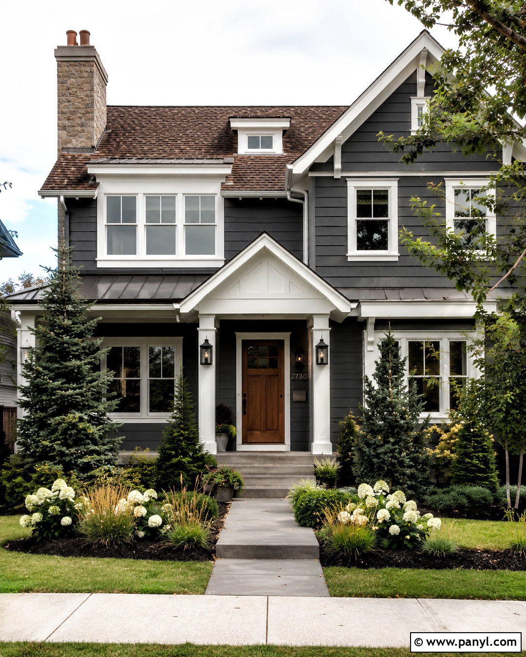 Benjamin Moore Wrought Iron Dark Gray Exterior - 20 dark gray paint colors