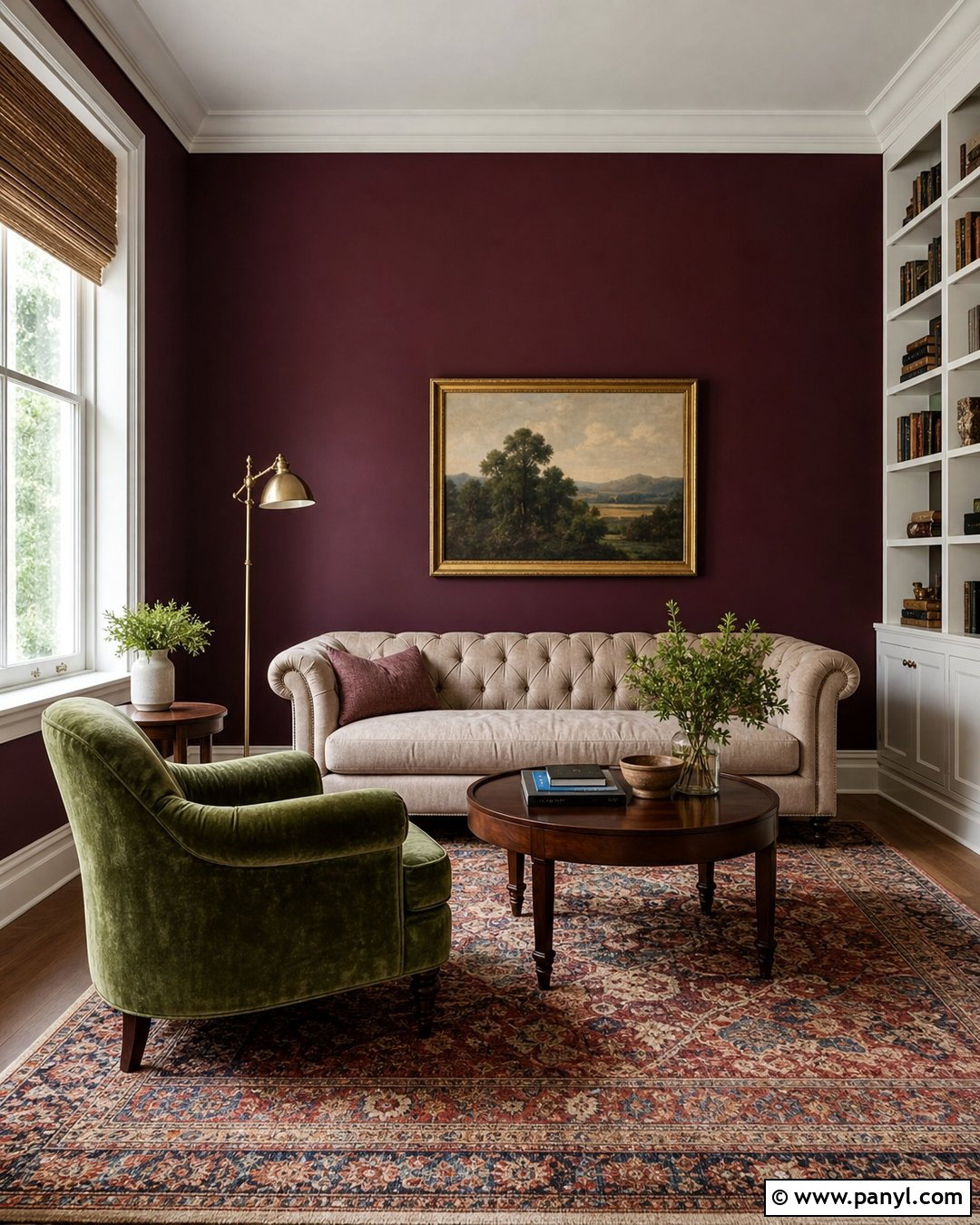 Bewitched Burgundy Accent Wall - 20 Burgundy Paint Colors Accent Walls