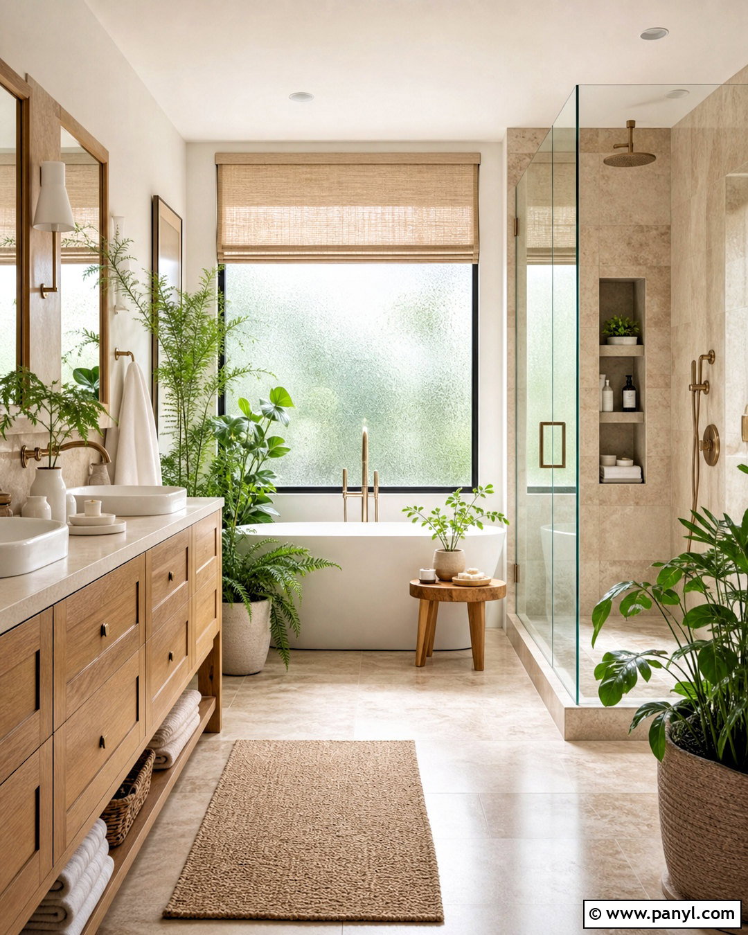 Biophilic Bathroom - 20 bathroom design ideas