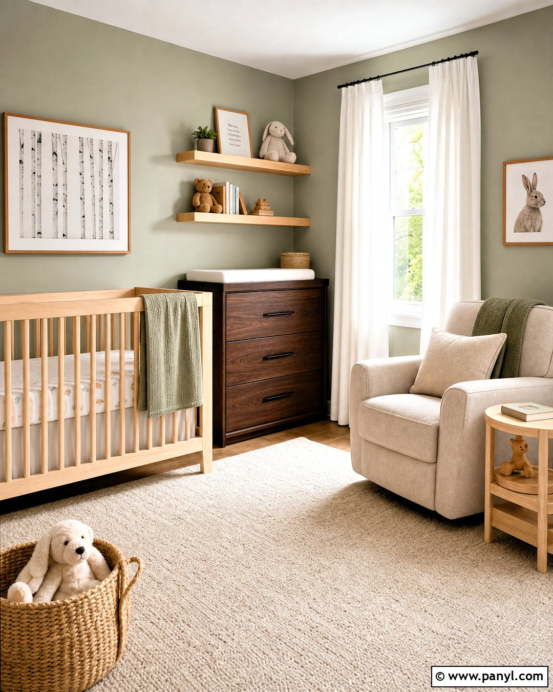 Birch And Walnut Nursery - 20 wood tones that go together ideas