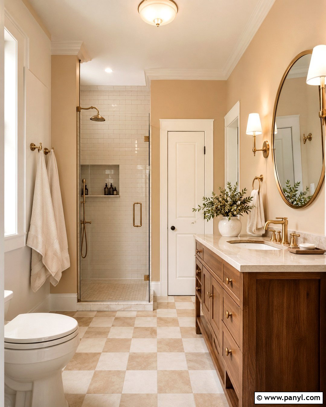 Biscuit Beige Bathroom - 20 Beige Bathroom Colors