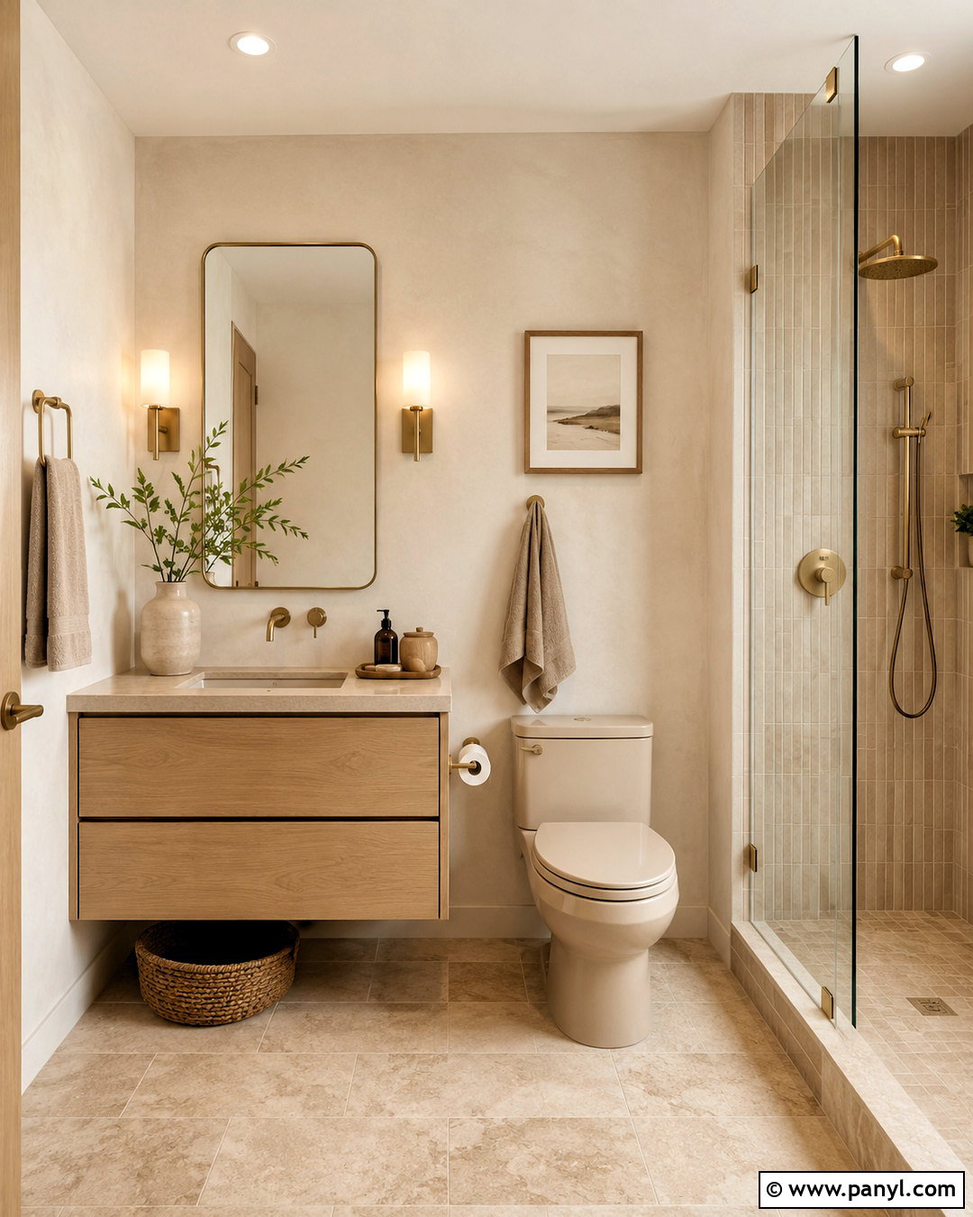 Biscuit Toilet Bathroom - 35 Toilet Color Ideas