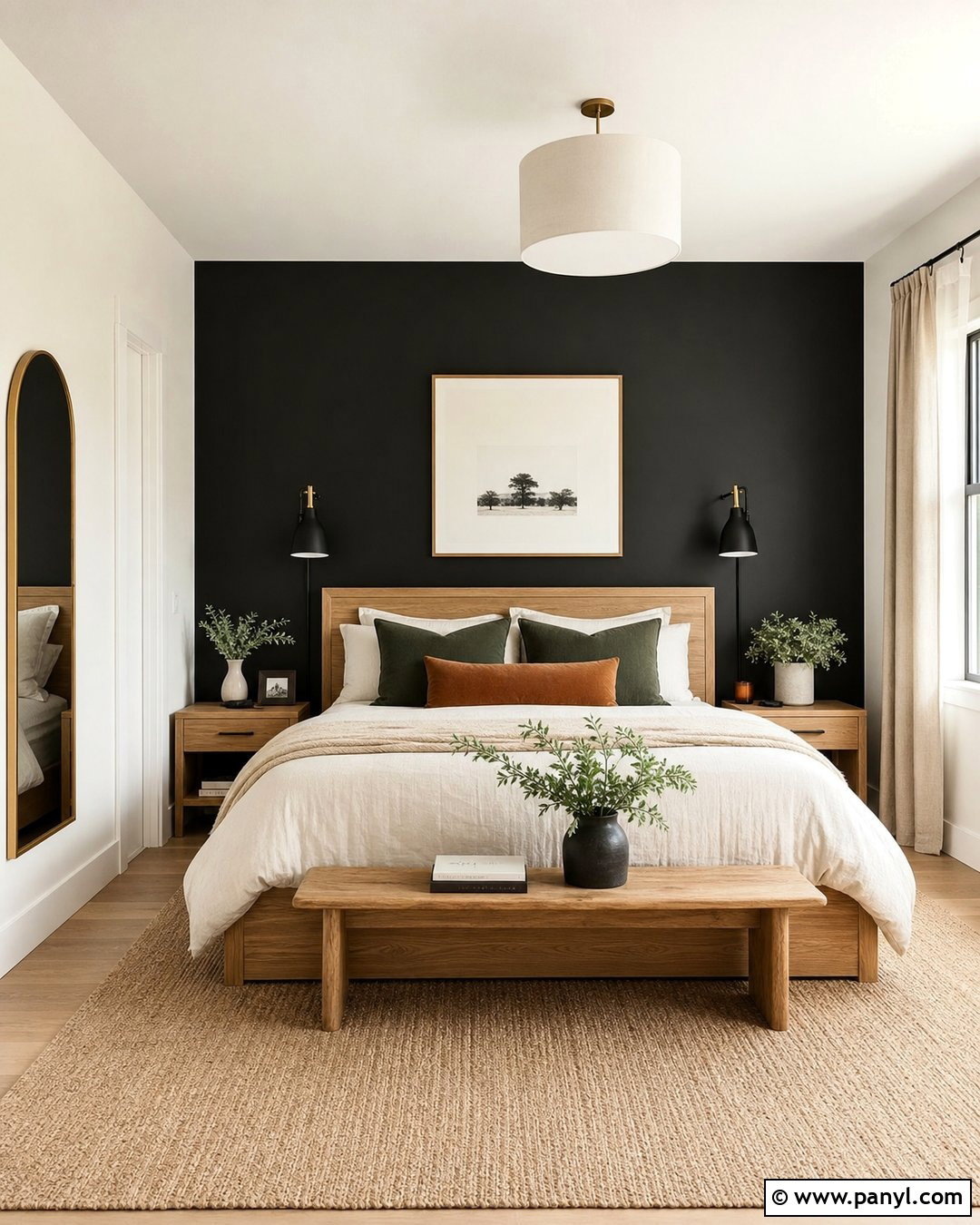 Black Accent Wall Color - 30 house wall color ideas
